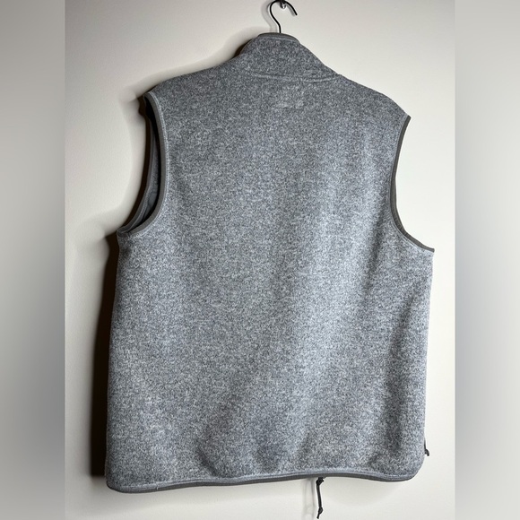 J. Crew Nordic vest in Polartec sweater fleece Gray Medium - Picture 10 of 13